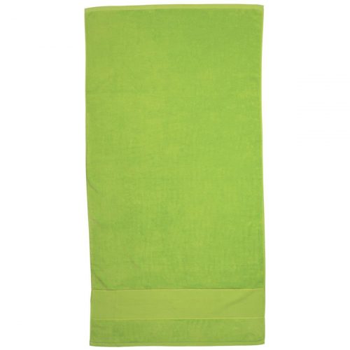 Terry Velour Towel Lime