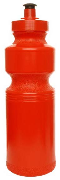 Triathlon Water Drink Bottle Red