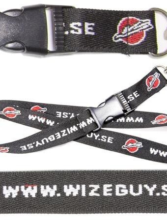 Woven Logo Weave Lanyard