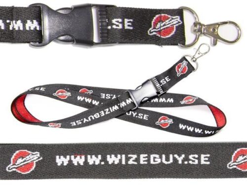 Woven Logo Weave Lanyard