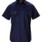 Y07540 Hard Yakka Foundations Cotton Drill Closed Front SS Shirt Navy Front