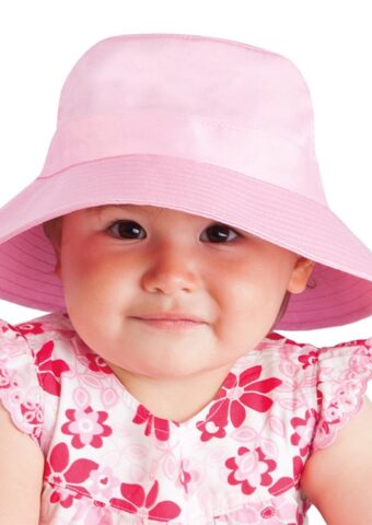 p 1137 Kids Twill Bucket Hat 4363 Pink