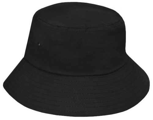 p 1167 AH715 Bucket Hat Black