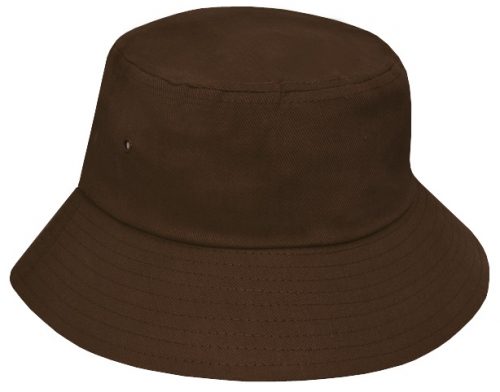 p 1167 AH715 Bucket Hat Brown
