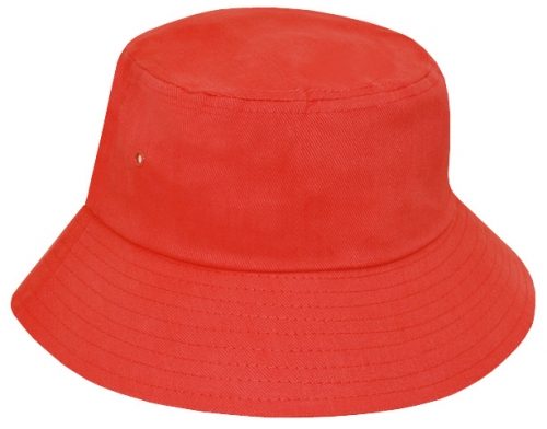 p 1167 AH715 Bucket Hat Red