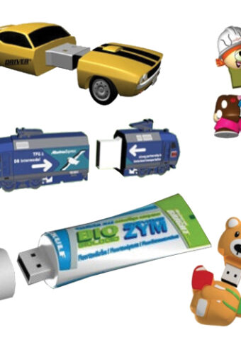 p 1320 3D Custom Shape USB Flash Drive