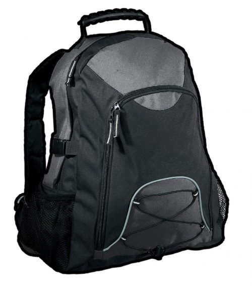 p 1479 Climber Backpack Black Grey