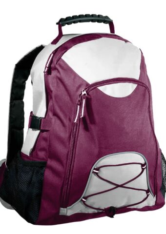 p 1479 Climber Backpack Maroon White