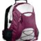 p 1479 Climber Backpack Maroon White