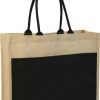 p 1856 Contrast Eco Jute Bag