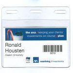 Business Card Conference Name Tag Holder A