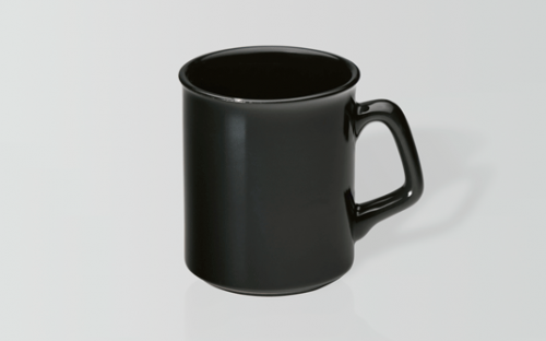 p 2852 Flare Mug Black