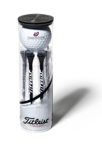 p 3328 Titleist 2 Ball Gift Tube