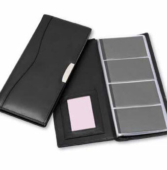 p 4060 Classic Card File with Silver Trim