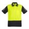 p 4636 Zone hi vis polo yellow black