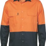 DNC Hi-Vis 3 Way Cool-Breeze Cotton L/S Shirt