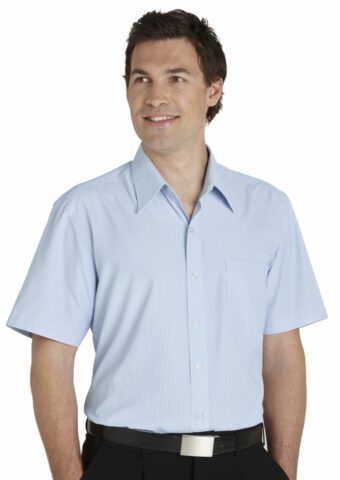 p 640 S251MS Blue Ambassador Short Sleeve Shirt