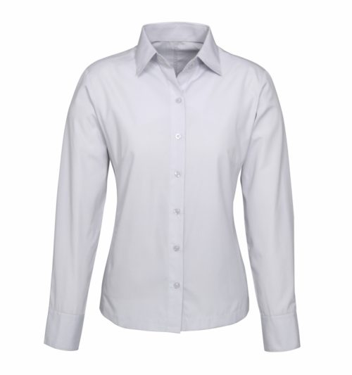 p 640 S29520 Silvergrey Ambassador Ladies Long Sleeve Shirt