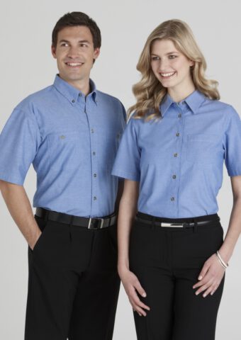 p 711 SH113 LB6200 Chambray Shirt