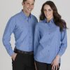 p 711 Wrinkle Free Chambray Business Shirt