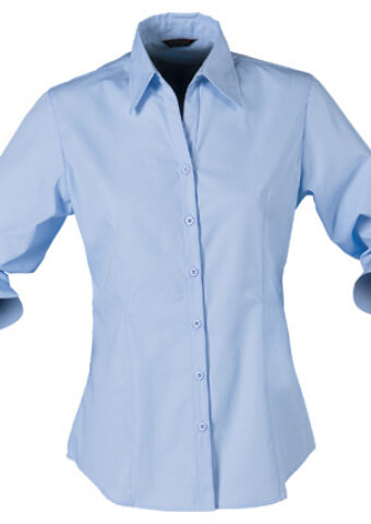 p 714 2126 paleblue The Nano Ladies 3 4 Sleeve Shirt