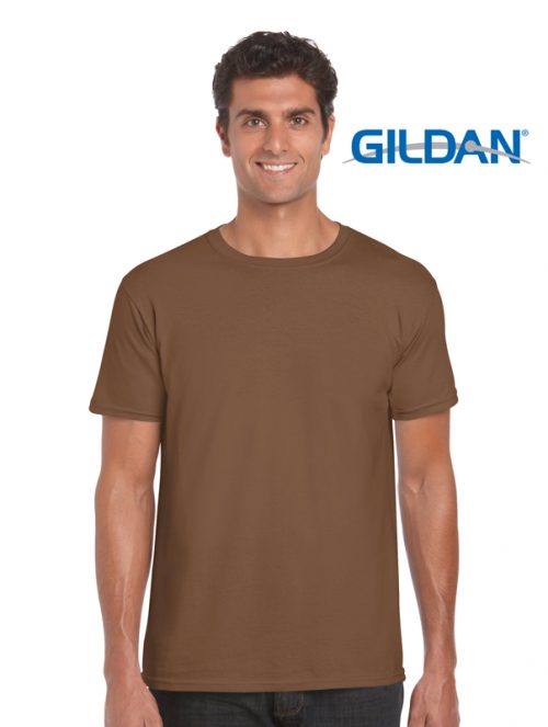 p 774 64000 Gildan Adult Softstyle T Shirt chestnut