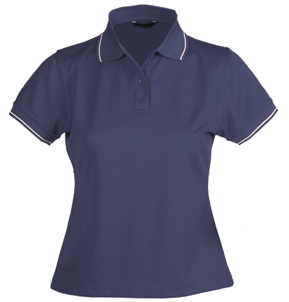 p 849 1110D The Lightweight Cooldry Polo navy
