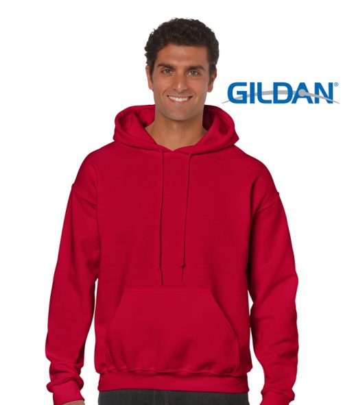 p 945 Gildan 18500 Heavy Blend Adult Hoodie cherry red