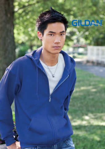 p 953 Gildan 18600 Heavy Blend Full Zip Adult Hoodie