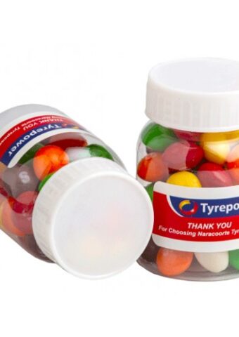 Baby Jar with Skittles