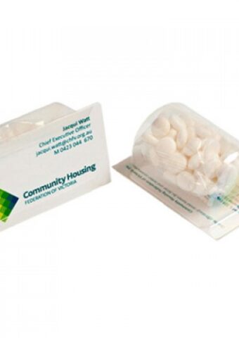 Biz Card Treat with Mints