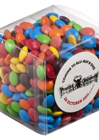 CC013H M&M's in Clear Cube 110g
