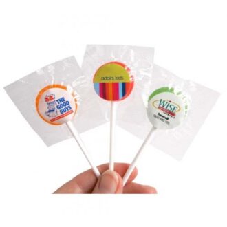 CC034F Small Branded Lollipops