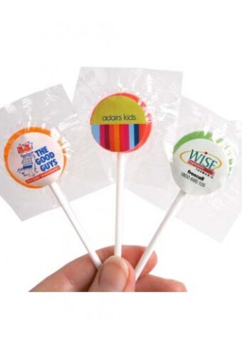 CC034F Small Branded Lollipops