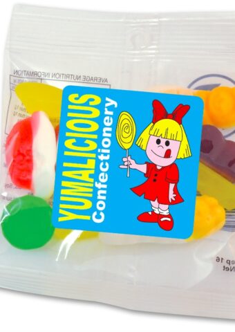 Cadbury Assorted Jelly Party Mix in 50 Gram Cello Bag