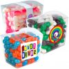 Corporate Colour Mini Jelly Beans in Clear Mini Noodle Box