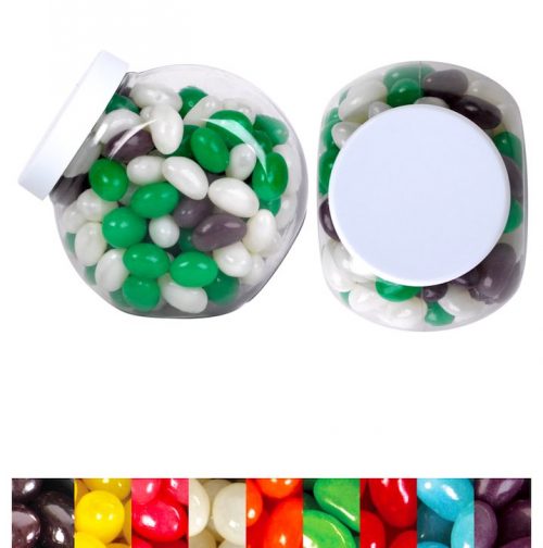 Corporate Colour Mini Jelly Beans in Container B