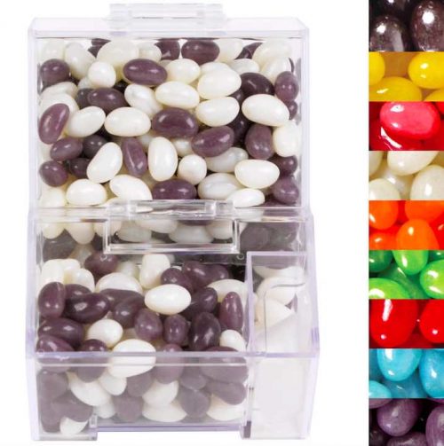 Corporate Colour Mini Jelly Beans in Dispenser B