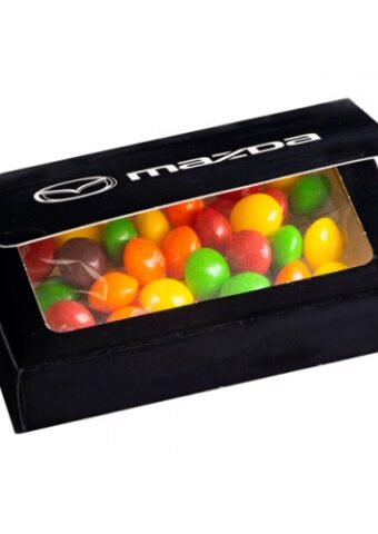 Full Colour Printed Bizcard Box with Skittles 50g