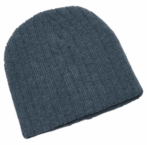 Heather Cable Knit Beanie 4455 Navy