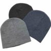 Heather Skull Beanie 4405 Main