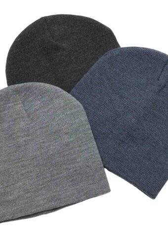 Heather Skull Beanie 4405 Main