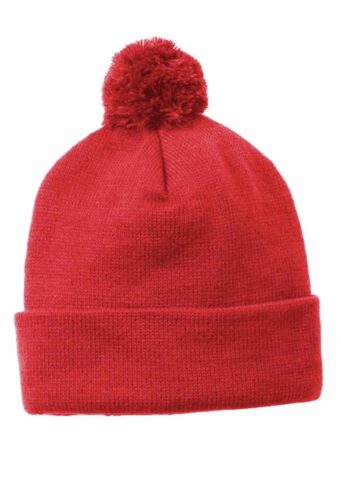 Solid Pom Pom Beanie Main
