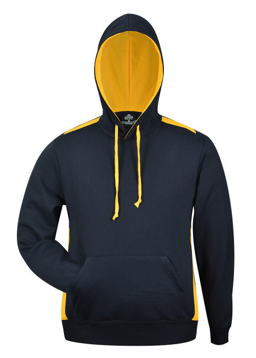 1506 Mens Paterson Hoodies Navy Gold