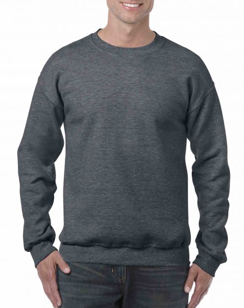 18000 Gildan® Heavy Blend Crewneck Sweatshirt Adult Dark Heather