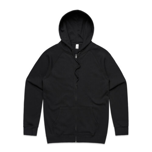5109 AS Colour Supply Zip Hood Model black front