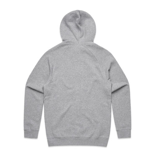 5109 AS Colour Supply Zip Hood Model grey marle back