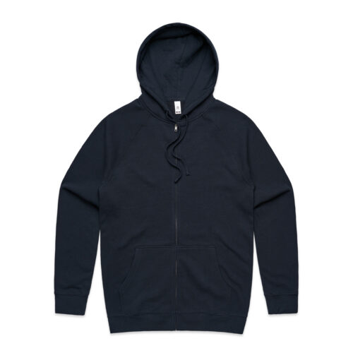 5109 AS Colour Supply Zip Hood Model navy front