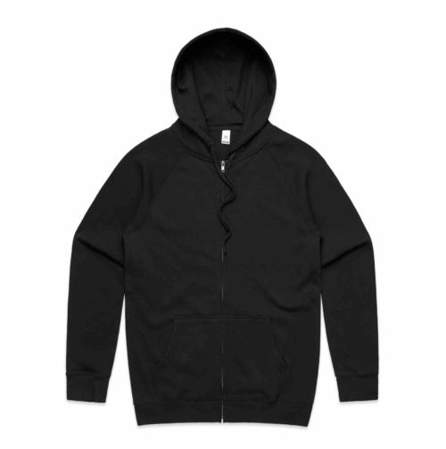 AS Colour Mens Official Zip Hood 5103 black