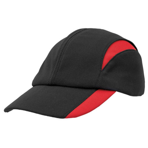 Club Sport Cap 4382 Black Red